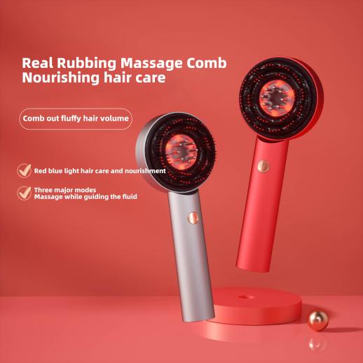 Hårvekst massasjebørste infrarød