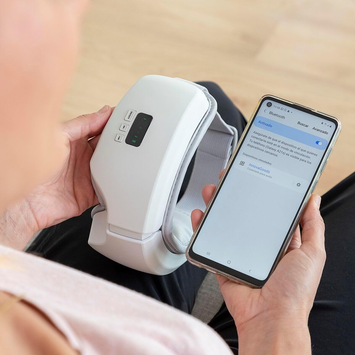Appareil de massage des yeux de luxe 4-1