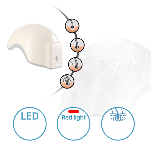 Capacete laser para crescimento capilar