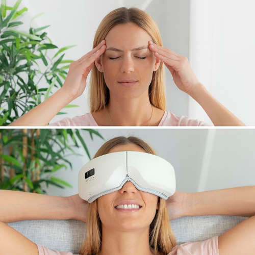 Appareil de massage des yeux de luxe 4-1
