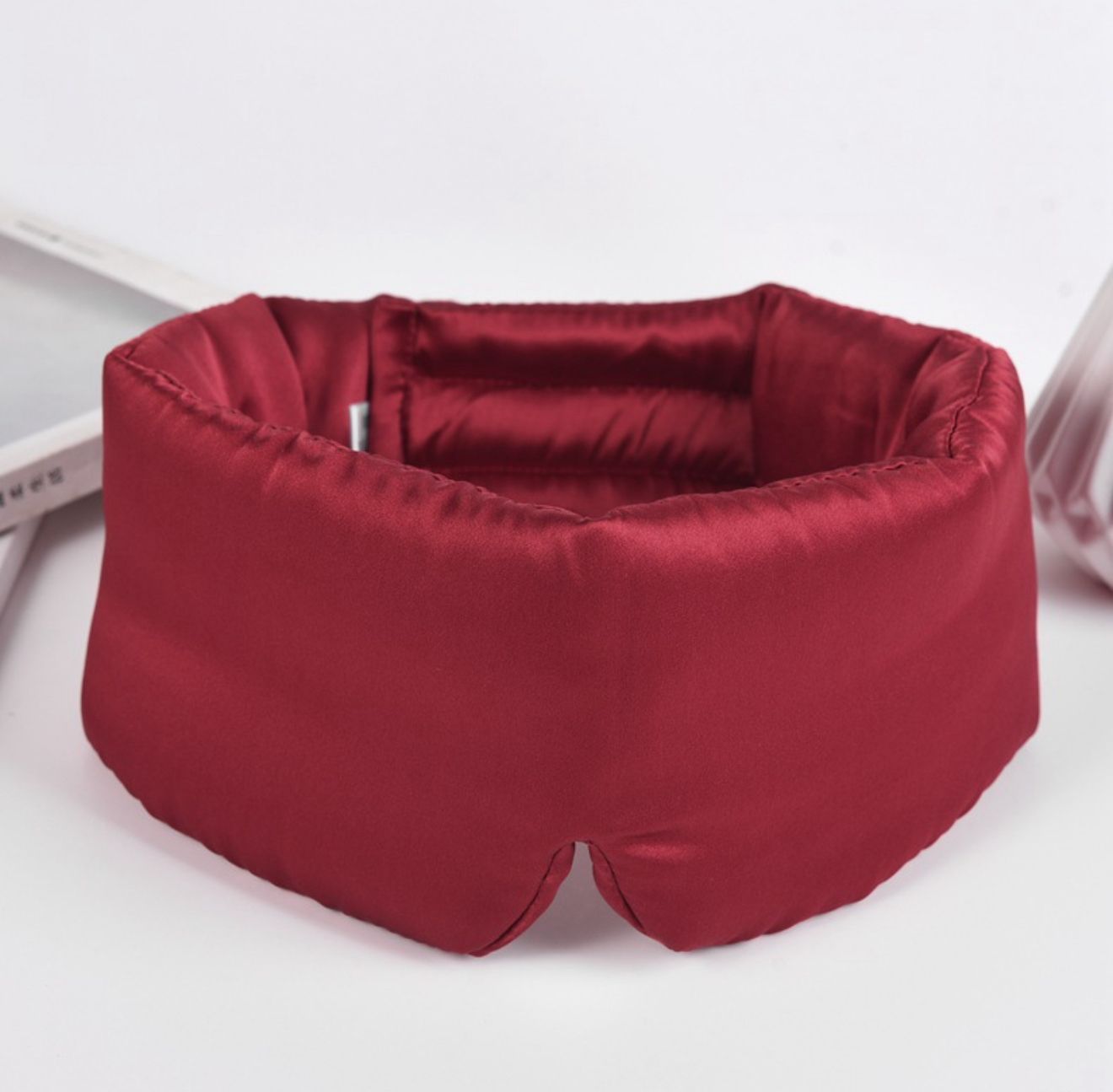 Máscara de dormir de seda