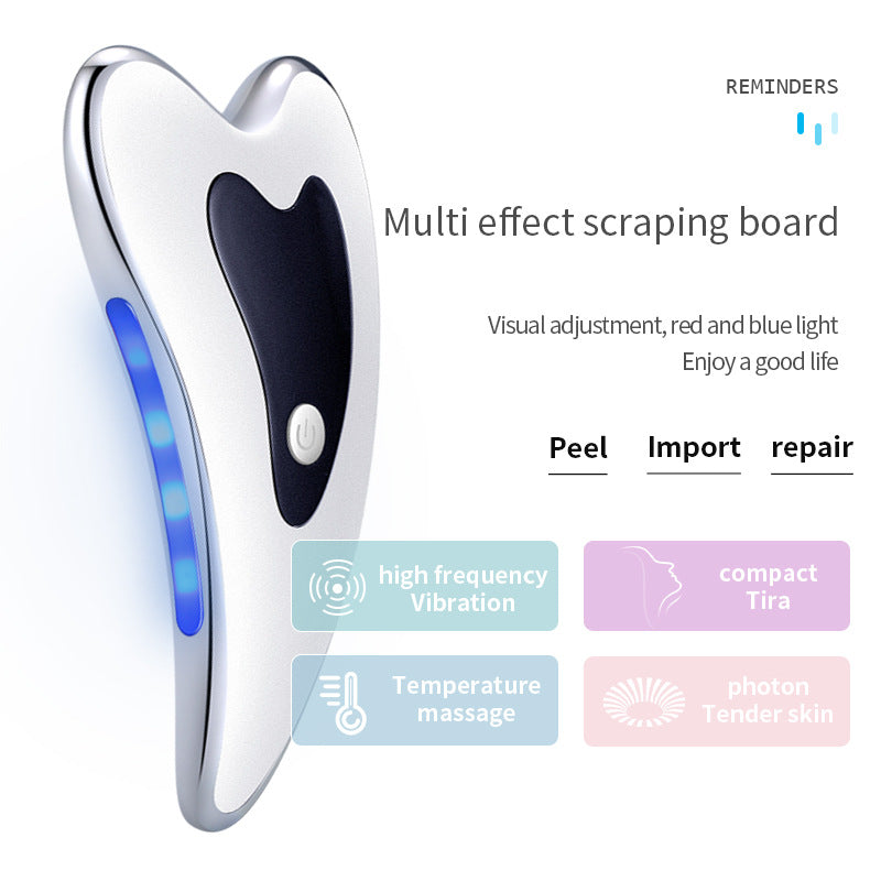 Aparelho facial elétrico Gua Sha